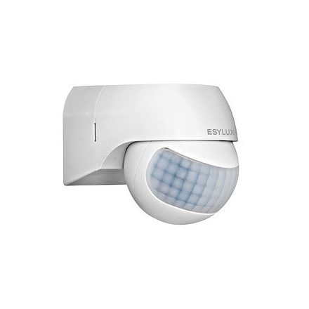 Fali mozgásérzékelő, 180°, Ø20m, IP44, fehér
