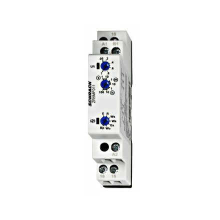 Multi időrelé (E,R,Ws,Wa,Es,Wu,Bp) 12-240VAC/DC, 1v, 8A,1KE