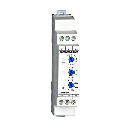 Multifunkciós időrelé AMPARO, 24-48VDC,24-240VAC, 1v, 5A