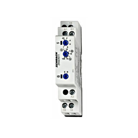 Meghúzás/ejtés késleltetett időrelé 24-240VAC/DC,1v, 8A,1KE