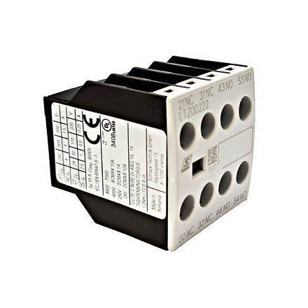 Segédérintkező 2z+2ny, mágneskapcsoló S0-S1