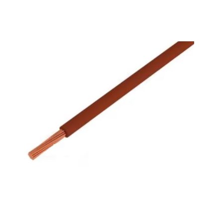 Kábel, vezeték - H07V-U 1x2,5 barna 450/750V PVC szigetelésű tömör rézvezeték MCU 
