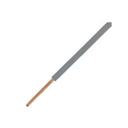 Kábel, vezeték - H07V-U 1x2,5 szürke 450/750V PVC szigetelésű tömör rézvezeték MCU