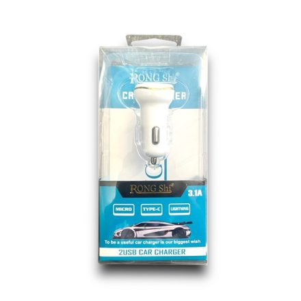 Autó Usb töltő 