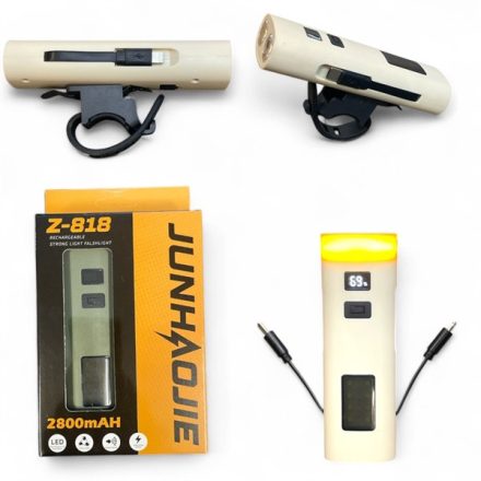 Bicikli Lámpa + Powerbank