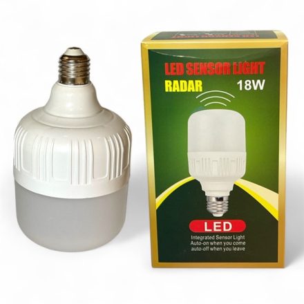 LED Érzékelő Lámpa 18W